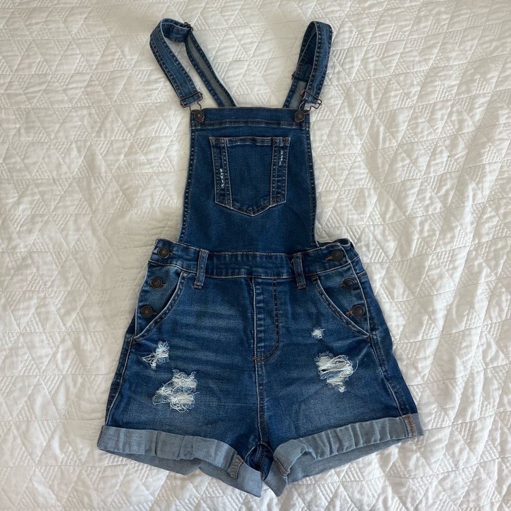 Size Medium: Wax Jeans Overalls!